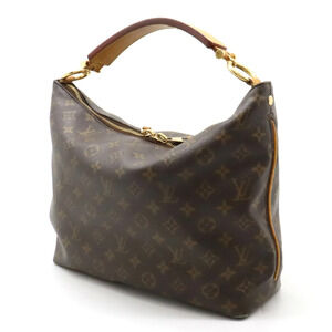 Louis Vuitton Sully Hobo Bag Monogram Shoulder
